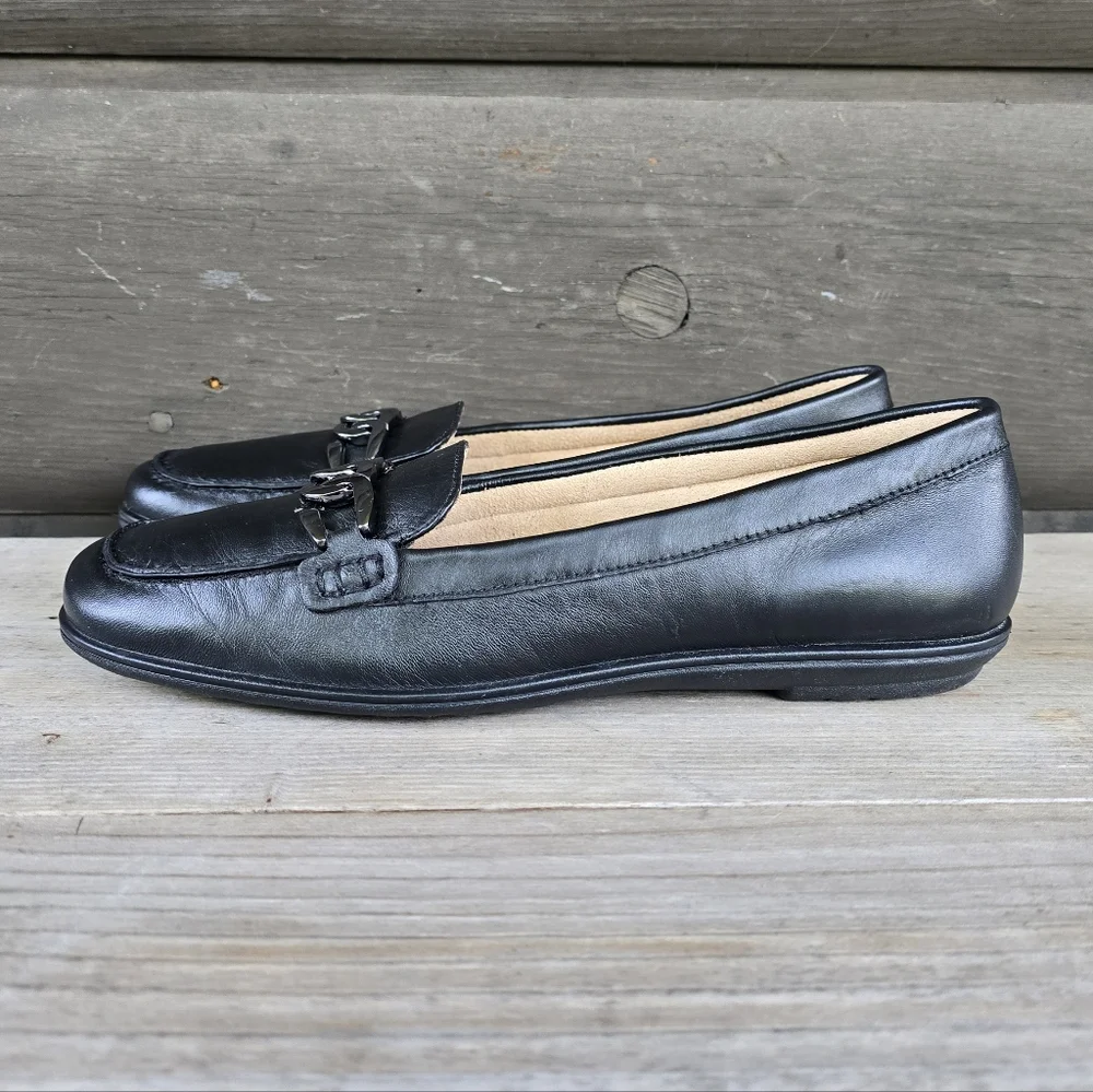 Naturalizer Austin Classic Preppy Minimalist Horsebit Comfort Loafers 8.5M